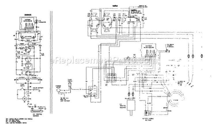 Page D Diagram and Parts List for 9160-0  Briggs and Stratton Generator